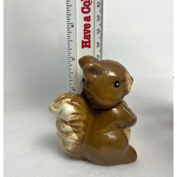 VTG Ceramic Squirrel Salt And Pepper Shaker Set Forest Woodland Animal Whimsy - Picture 11 of 15